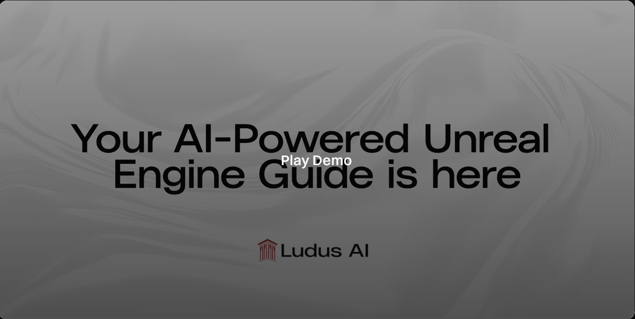 Ludus AI Unreal Engine demo preview